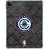 NBA Los Angeles Clippers Black Rust iPad Pro 11in (2024) Clear Case